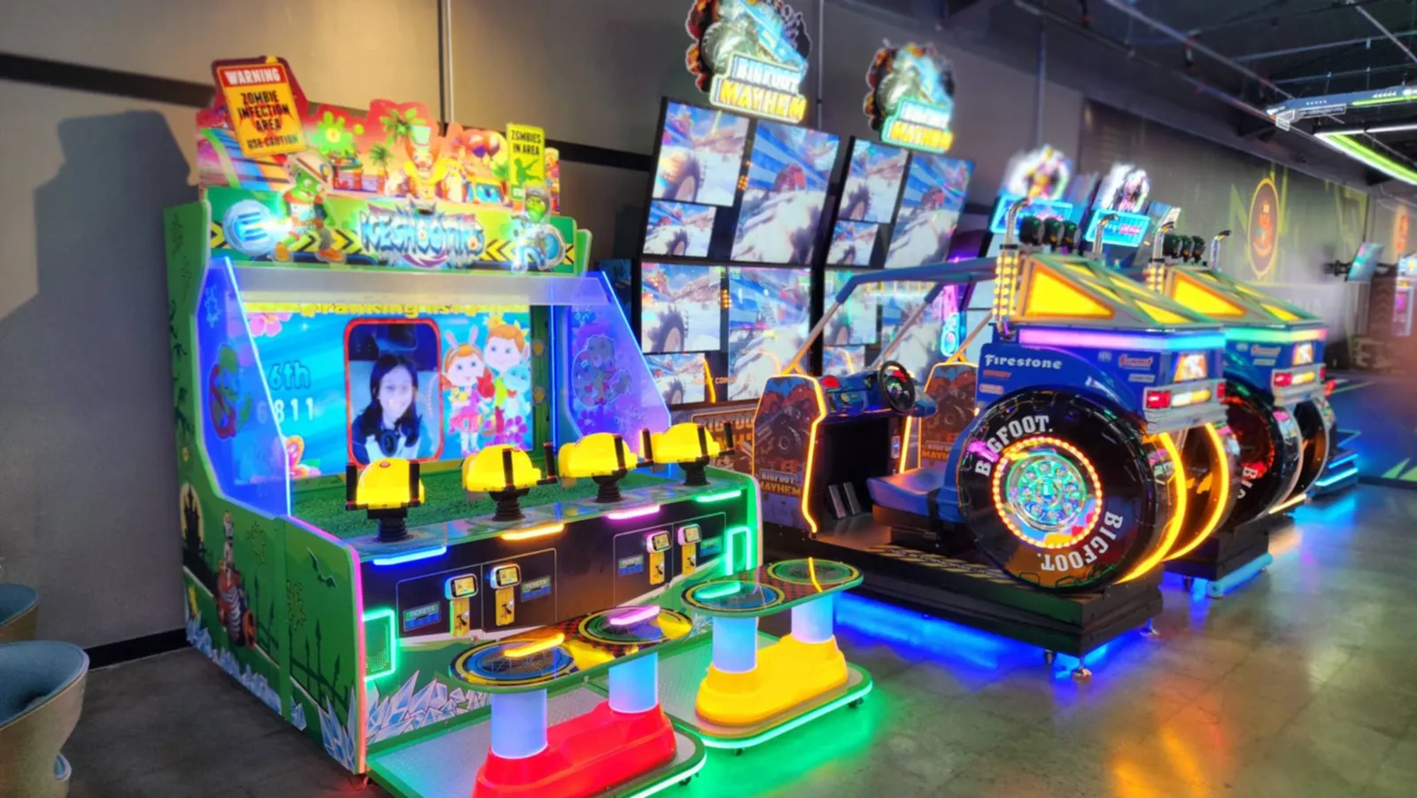 Water shooter and carnival games